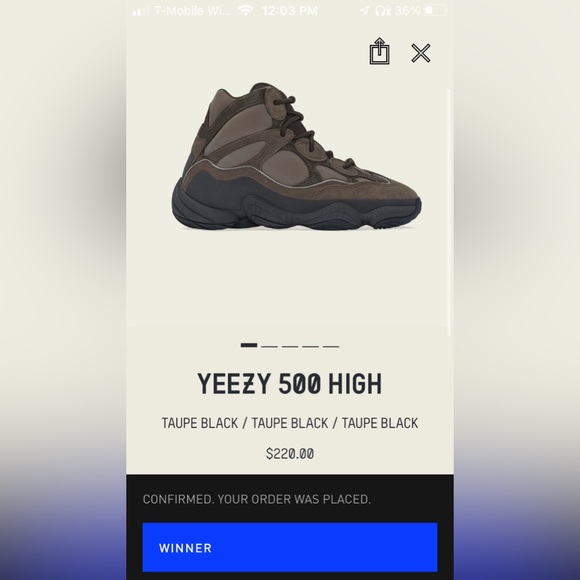 Yeezy 500 High - Picture 1 of 10